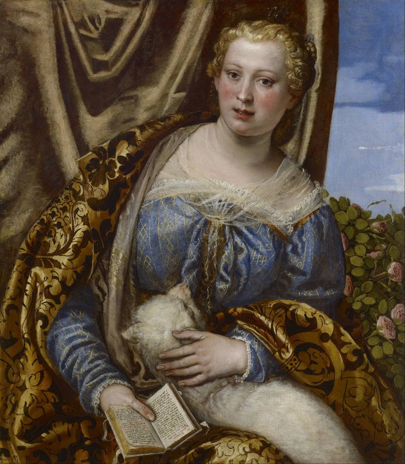 Retrato de una dama en Santa Inés - Paul Véronèse