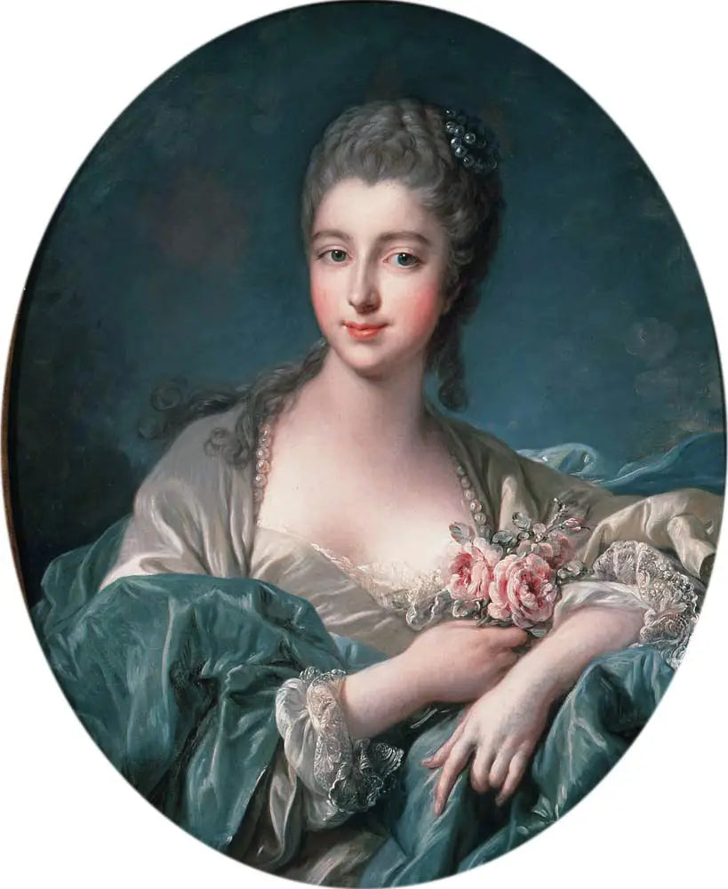 Retrato de una dama - François Boucher