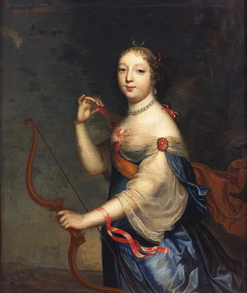 Retrato de una dama - Jean Nocret