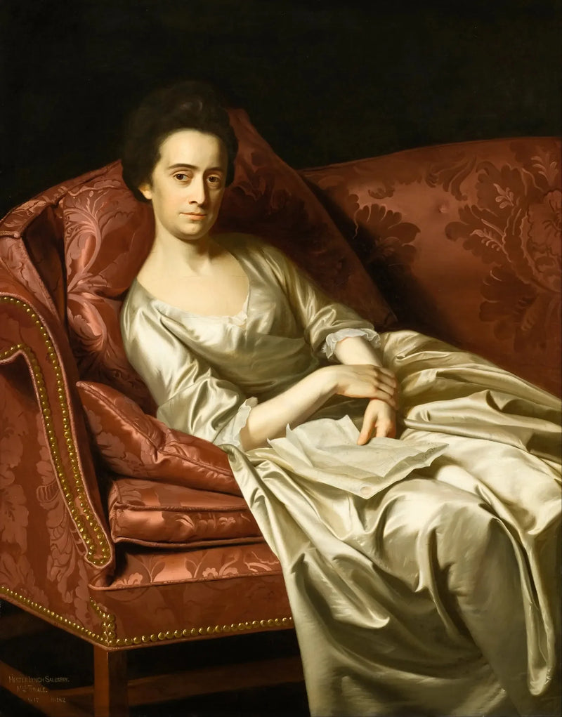Retrato de una dama - John Singleton Copley