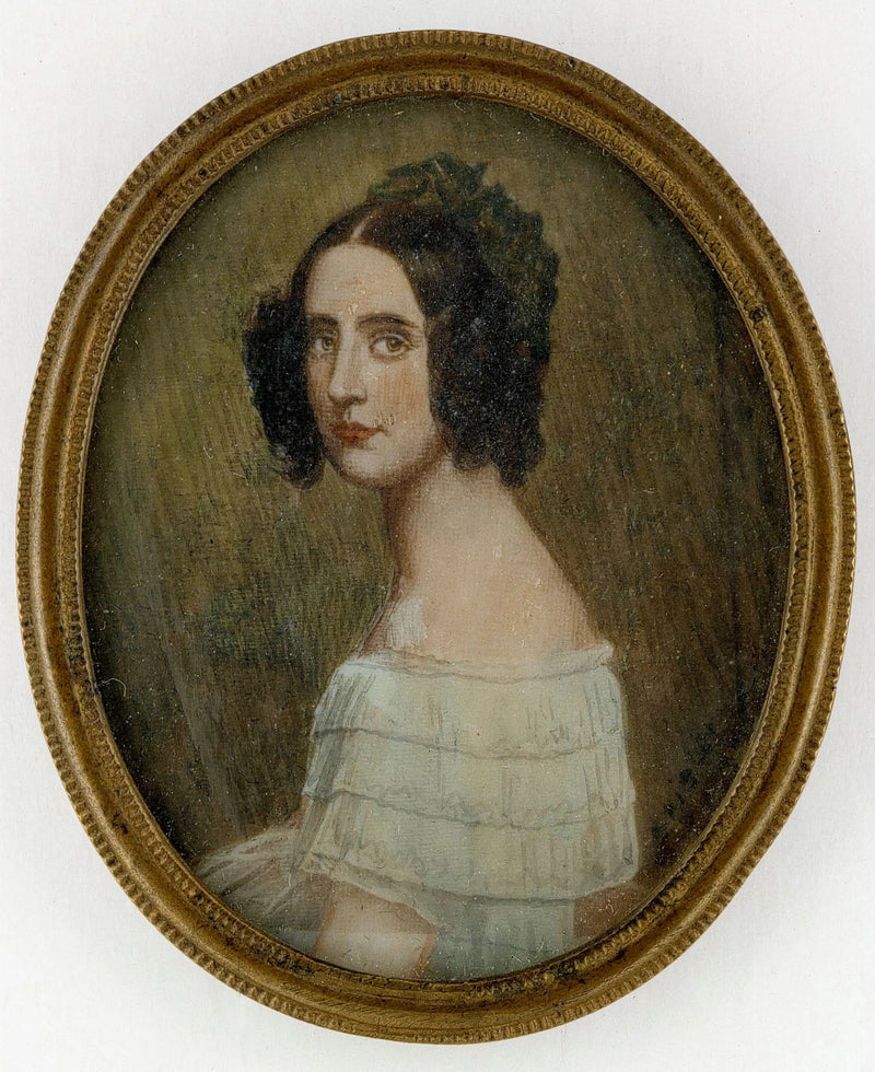 Retrato de una dama - Joseph Karl Stieler