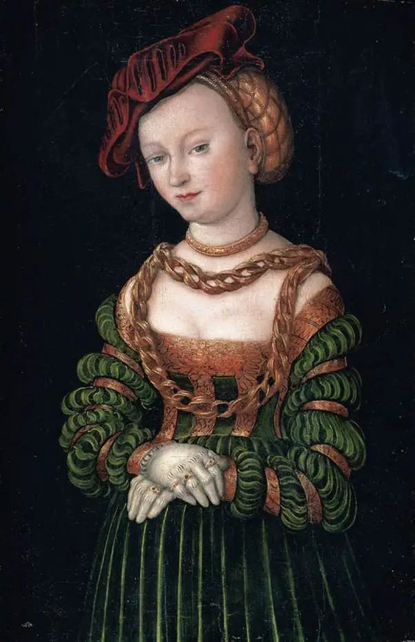 Retrato de una dama - Lucas Cranach el Viejo