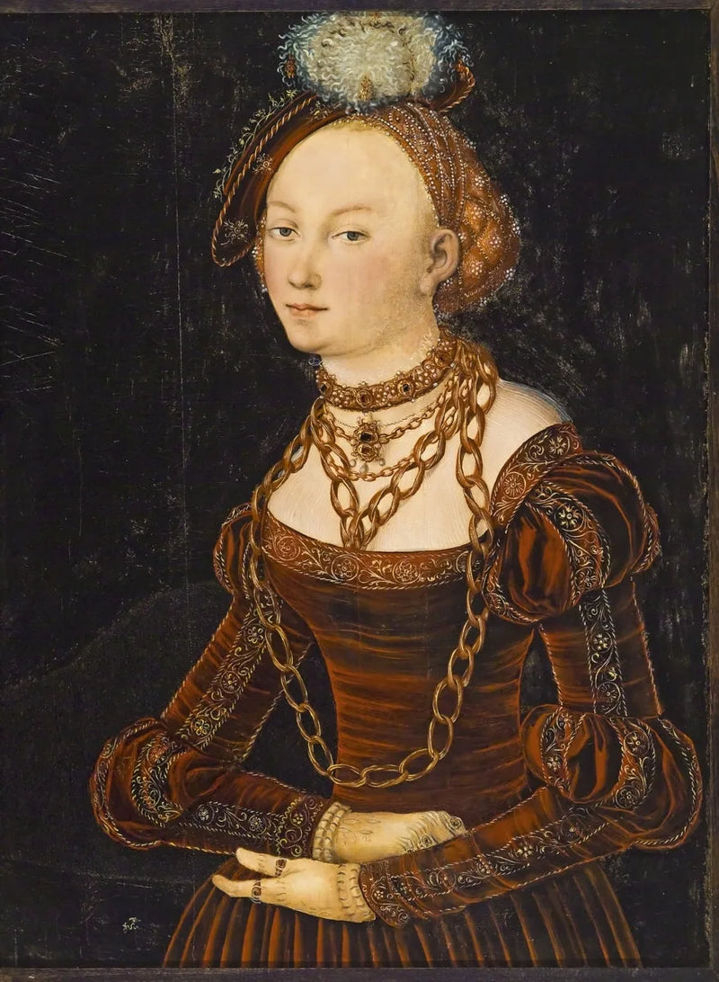 Retrato de una dama - Lucas Cranach el Viejo