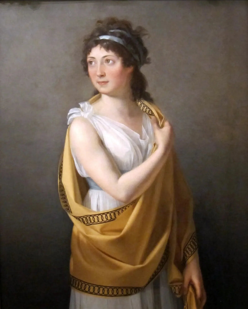 Retrato de una dama - Marie-Guillemine Benoist