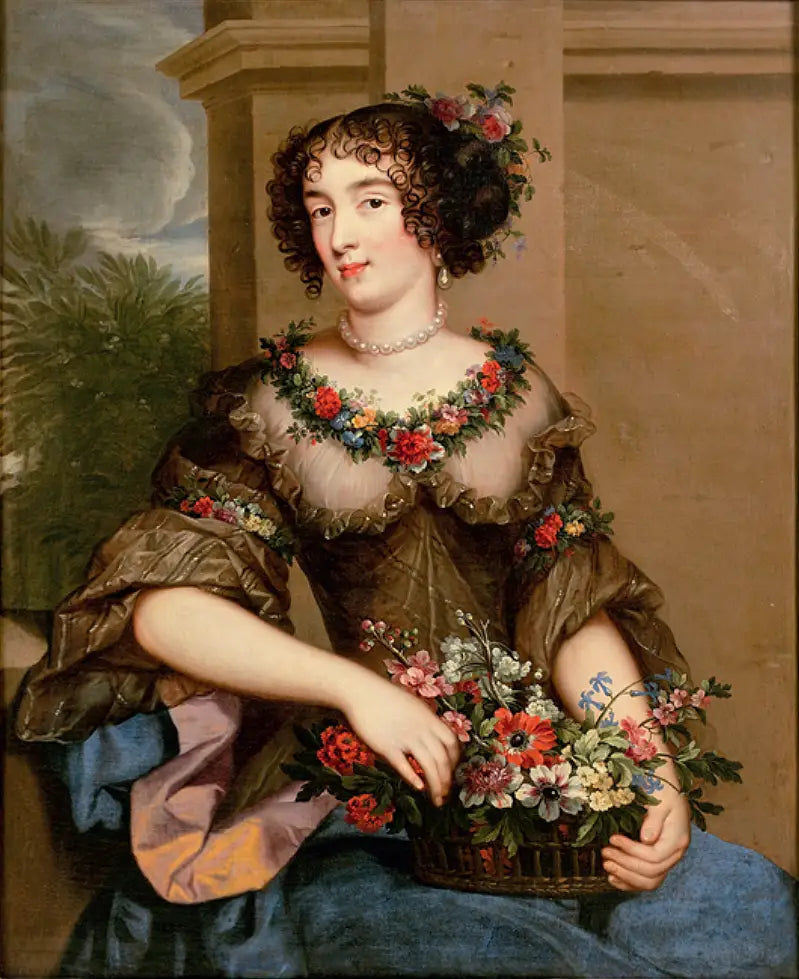 Portrait d'une dame - Pierre Mignard image 1 copie de tableau peinte à la main