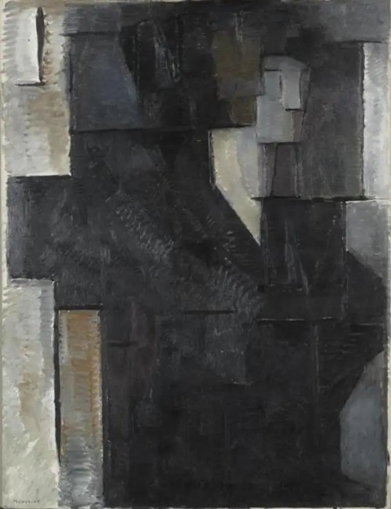 Retrato de una dama - Piet Mondrian