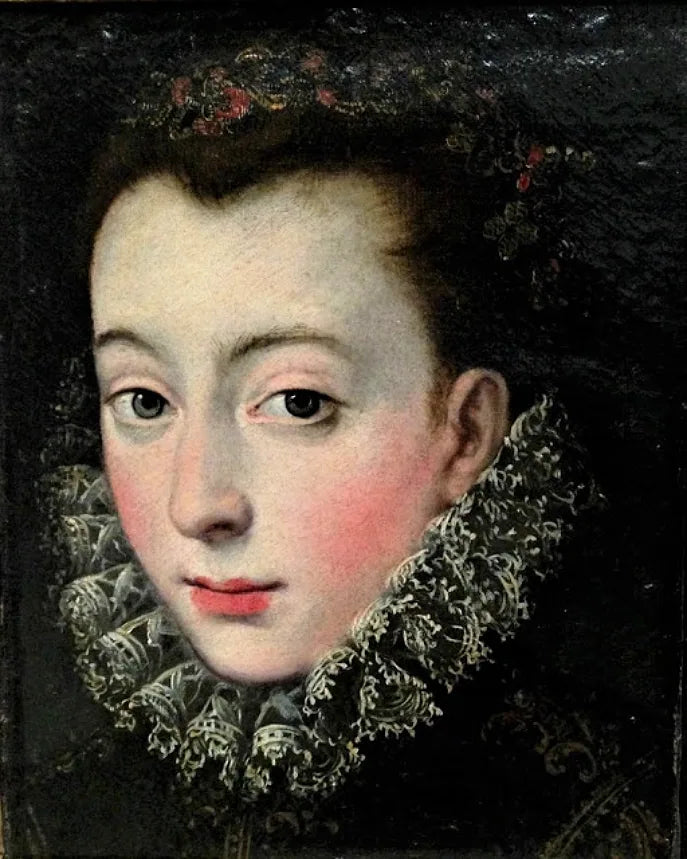 Retrato de una dama, probablemente Maddalena Osuna Girón - Federico Barroci