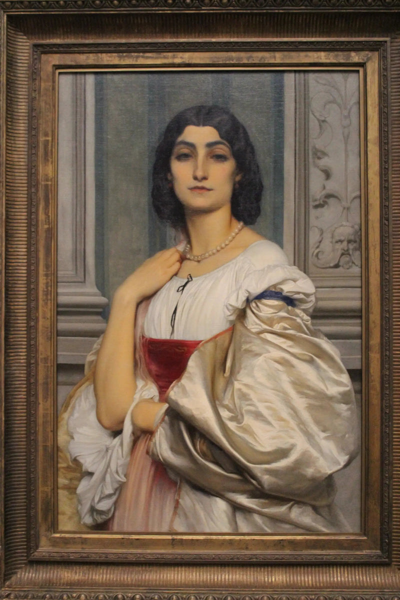 Retrato de una dama romana (La Nanna) - Frederic Leighton