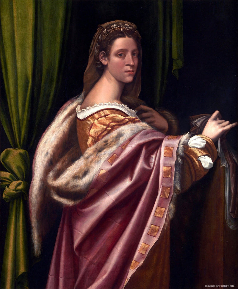 Retrato de una dama - Sebastiano del Piombo