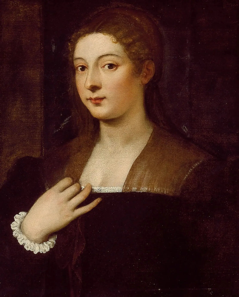 Retrato de una dama - Titian