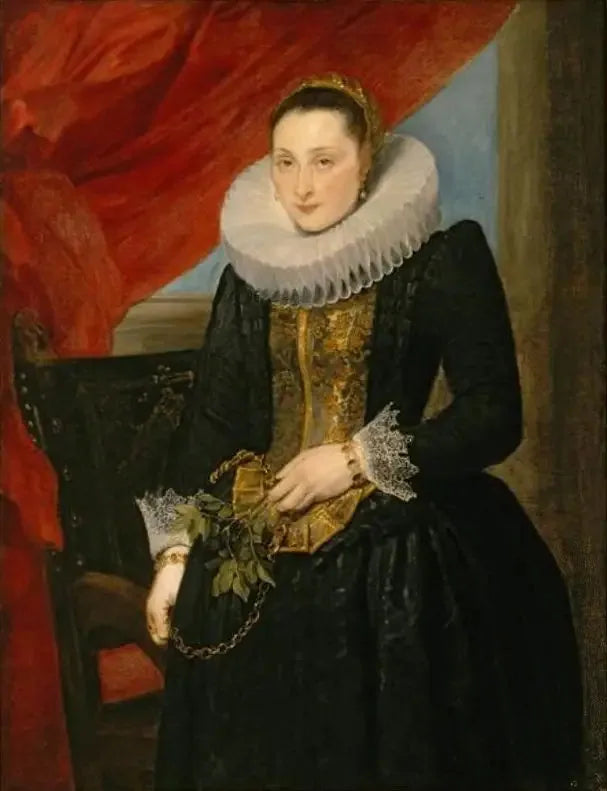 Retrato de una dama, hacia 1618-1621 - Antoine van Dyck