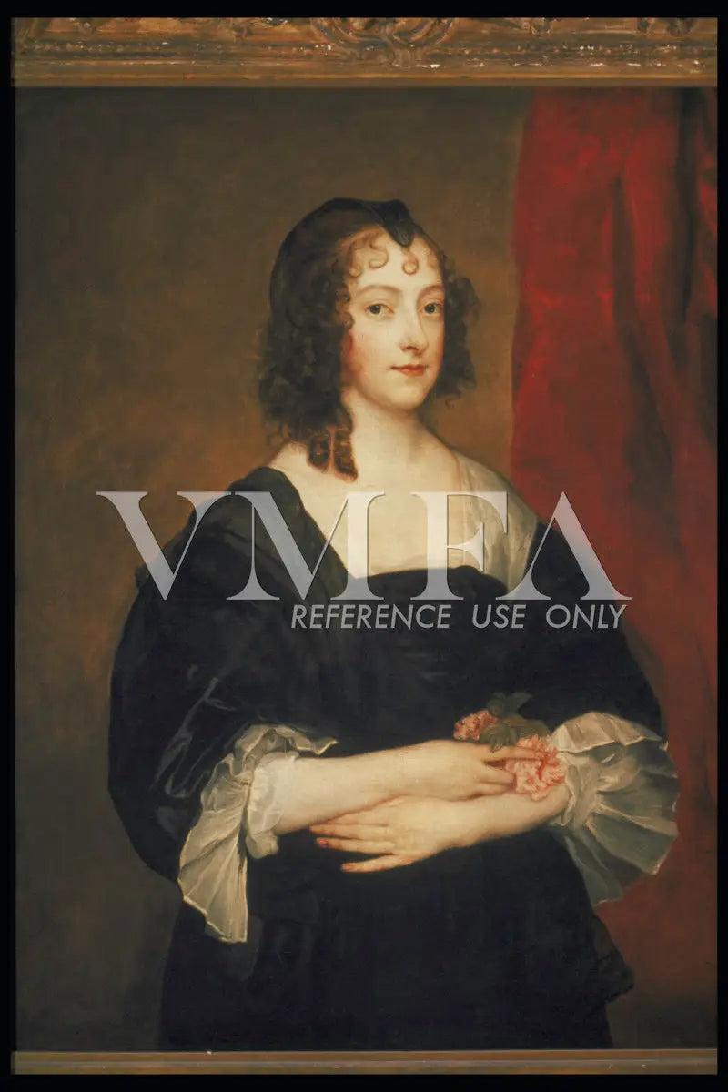 Retrato de una dama, circa 1636 - Antoine van Dyck