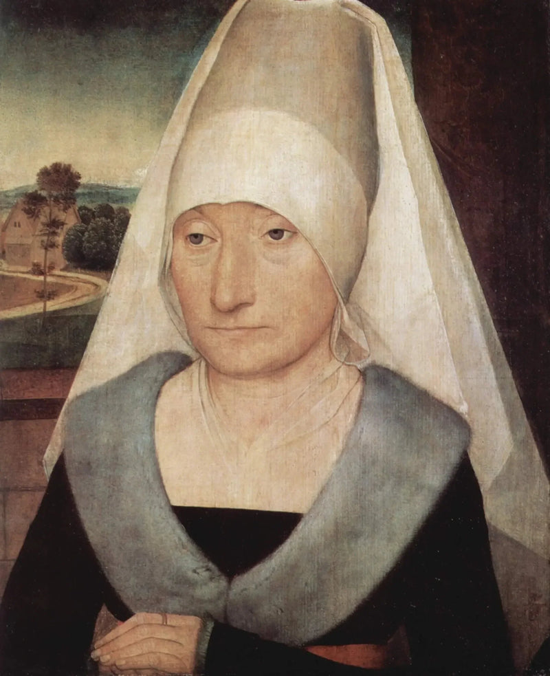 Retrato de una mujer mayor - Hans Memling
