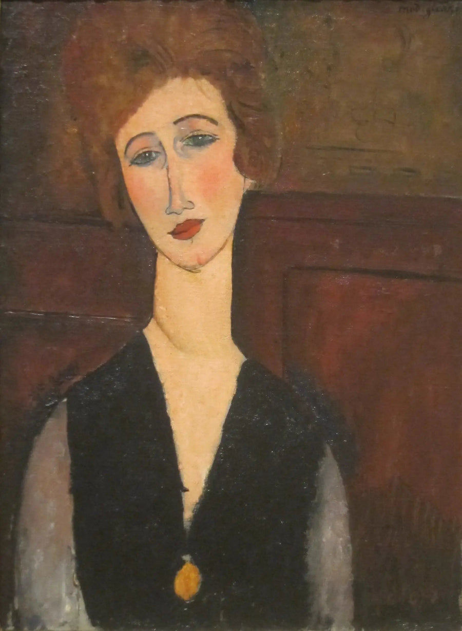 Retrato de una mujer - Amedeo Modigliani