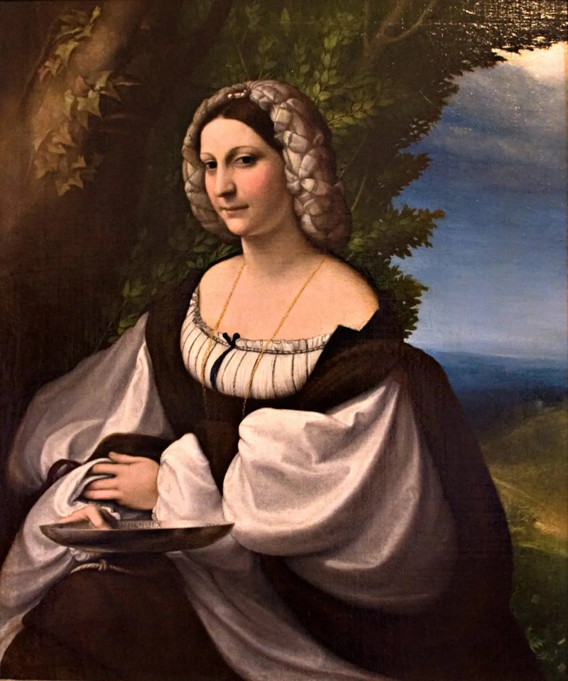 Retrato de una mujer - Antonio da Correggio