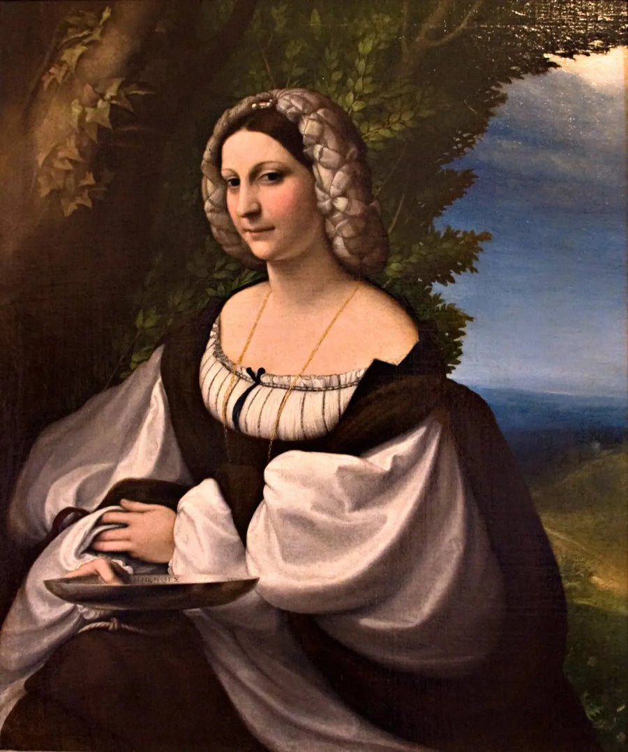 Retrato de una mujer - Antonio da Correggio