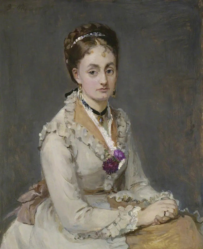 Retrato de una mujer - Berthe Morisot