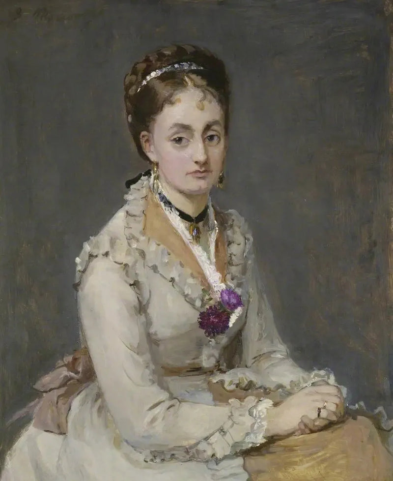 Retrato de una mujer - Berthe Morisot