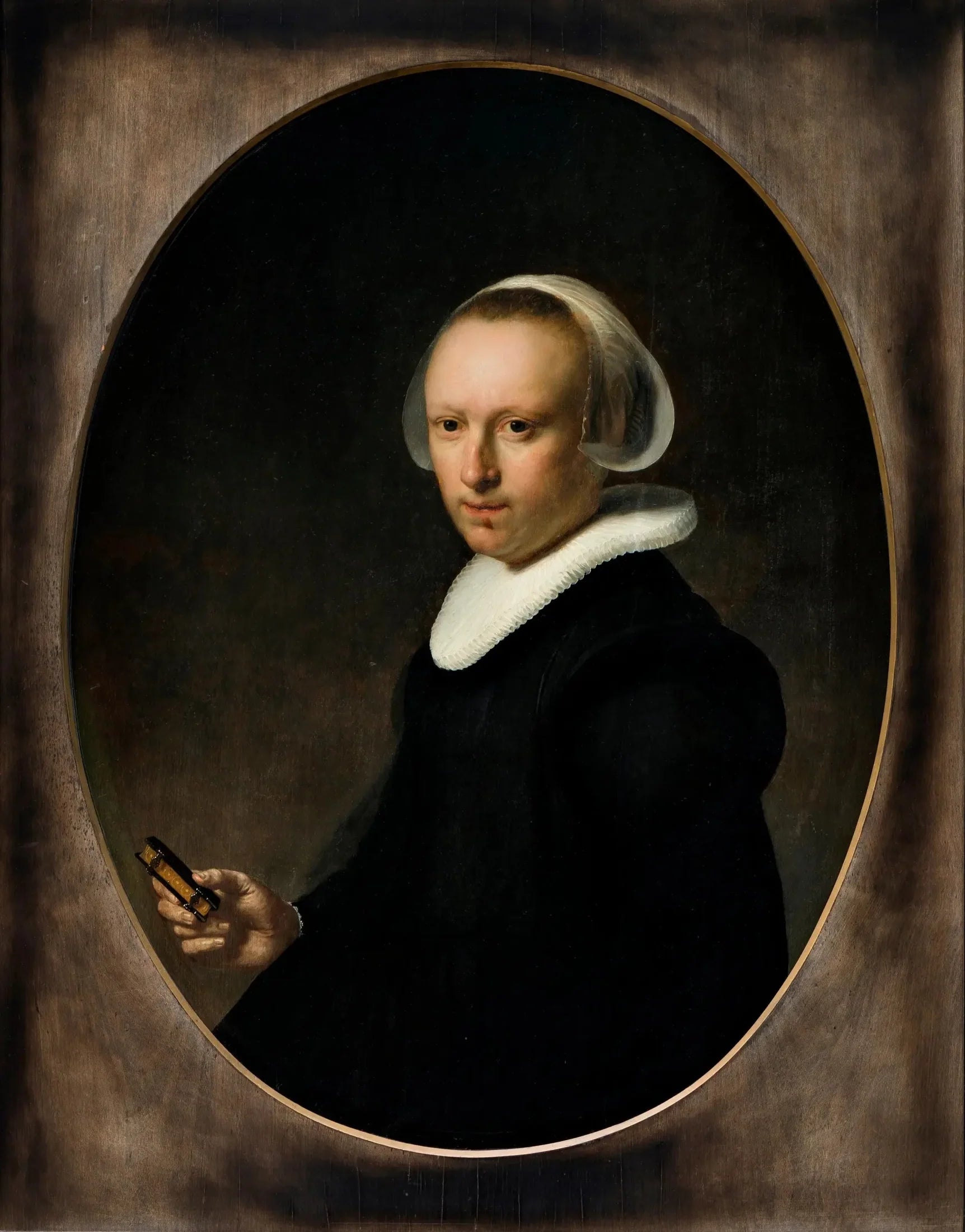 Portrait d'une femme de 39 ans - Rembrandt image 1 copie de tableau peinte à la main
