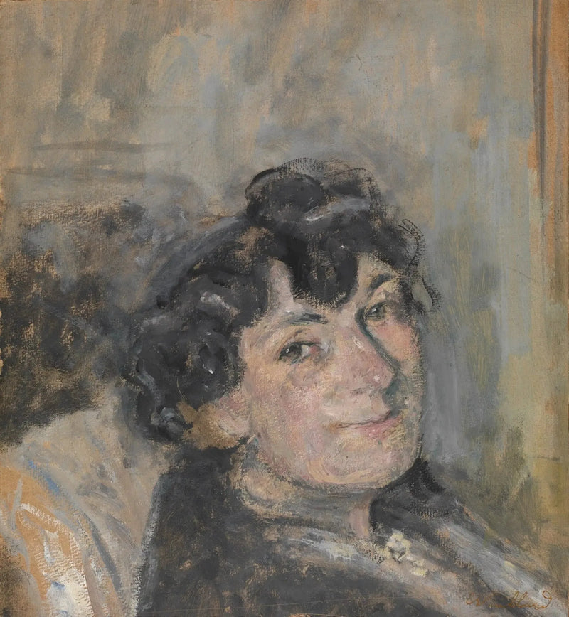 Retrato de una mujer - Édouard Vuillard