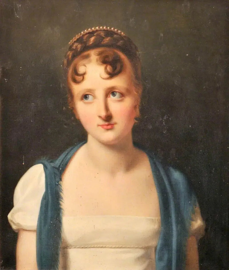 Retrato de una mujer desconocida - Hippolyte Flandrin