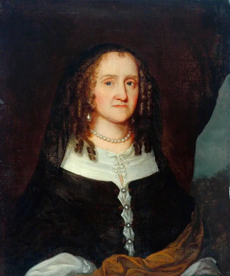 Retrato de una mujer desconocida (Retrato de una viuda) - Antoine van Dyck