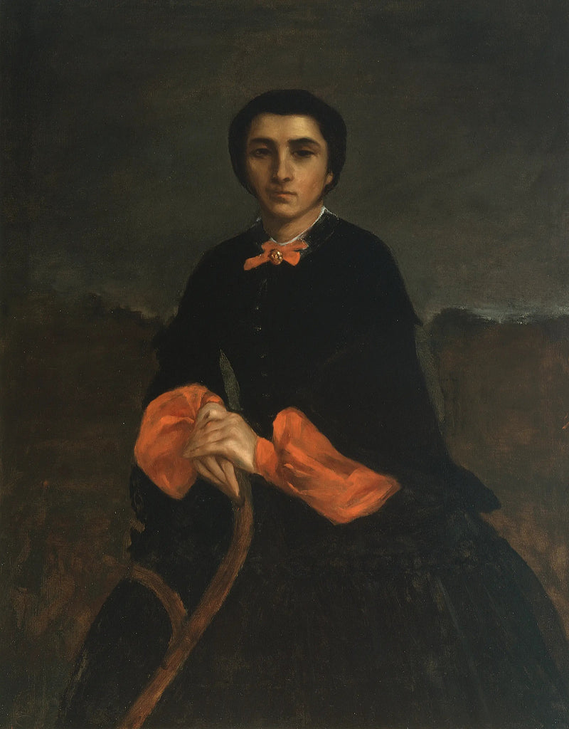 Retrato de una mujer: Juliette Courbet - Gustave Courbet