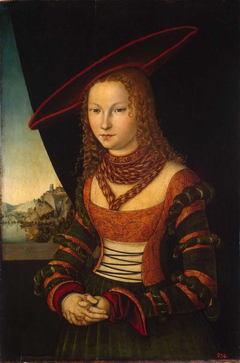 Retrato de una mujer - Lucas Cranach el Viejo