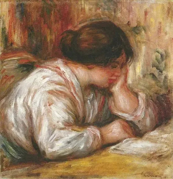 Retrato de una mujer - Pierre-Auguste Renoir