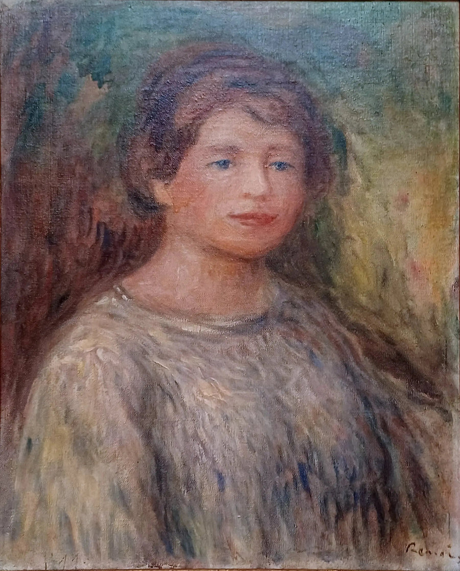 Retrato de una mujer - Pierre-Auguste Renoir