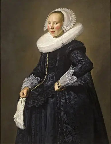 retrato de una mujer, posible Cunera van Baersdorp - Frans Hals