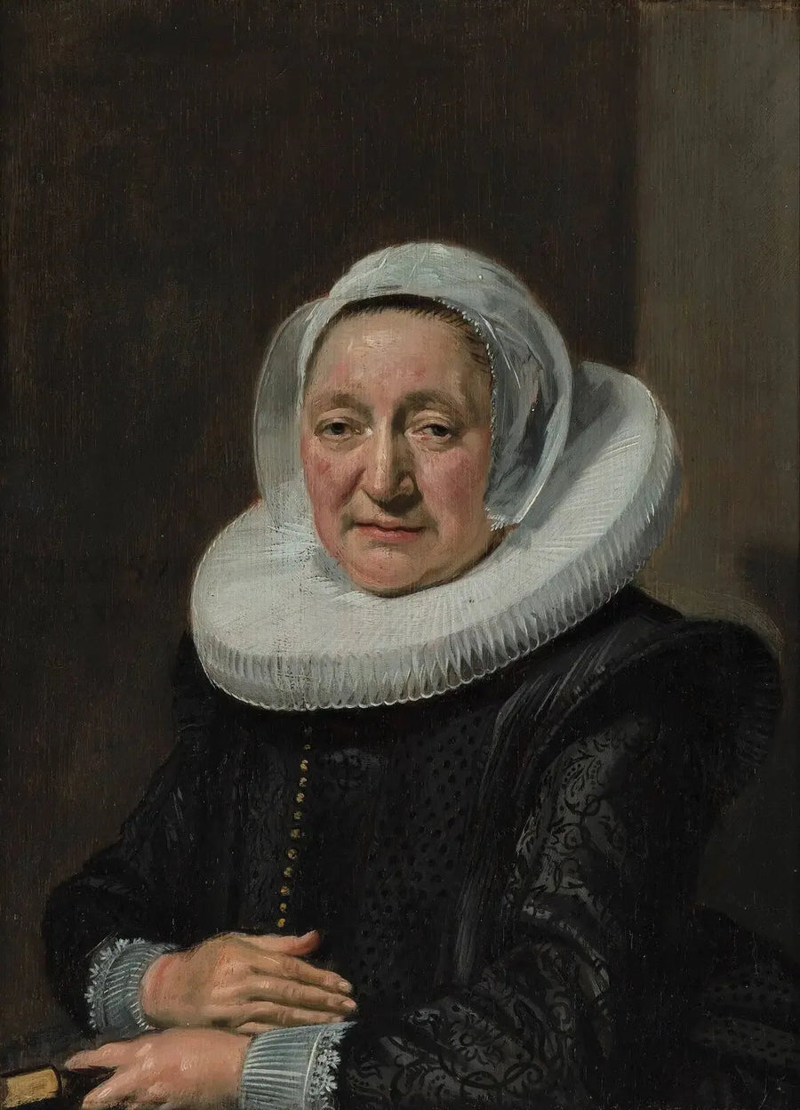 Retrato de una mujer, posible Judith van Breda - Frans Hals