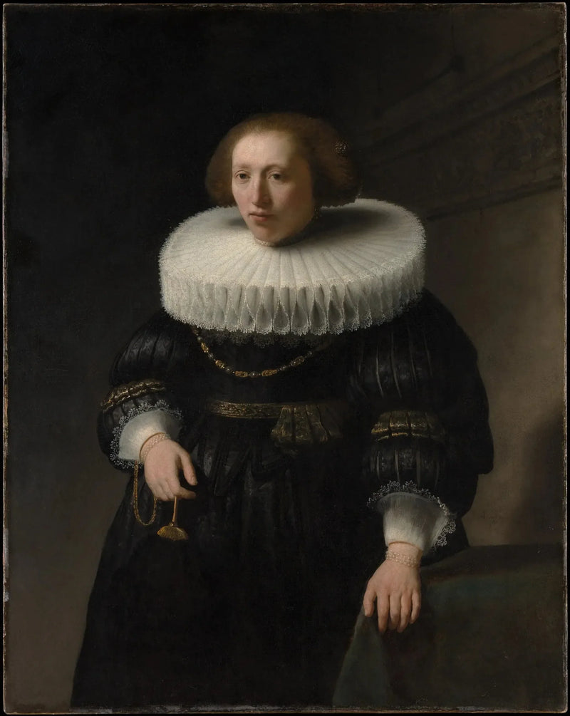 Retrato de una mujer, probablemente miembro de la familia Van Beresteyn - Rembrandt