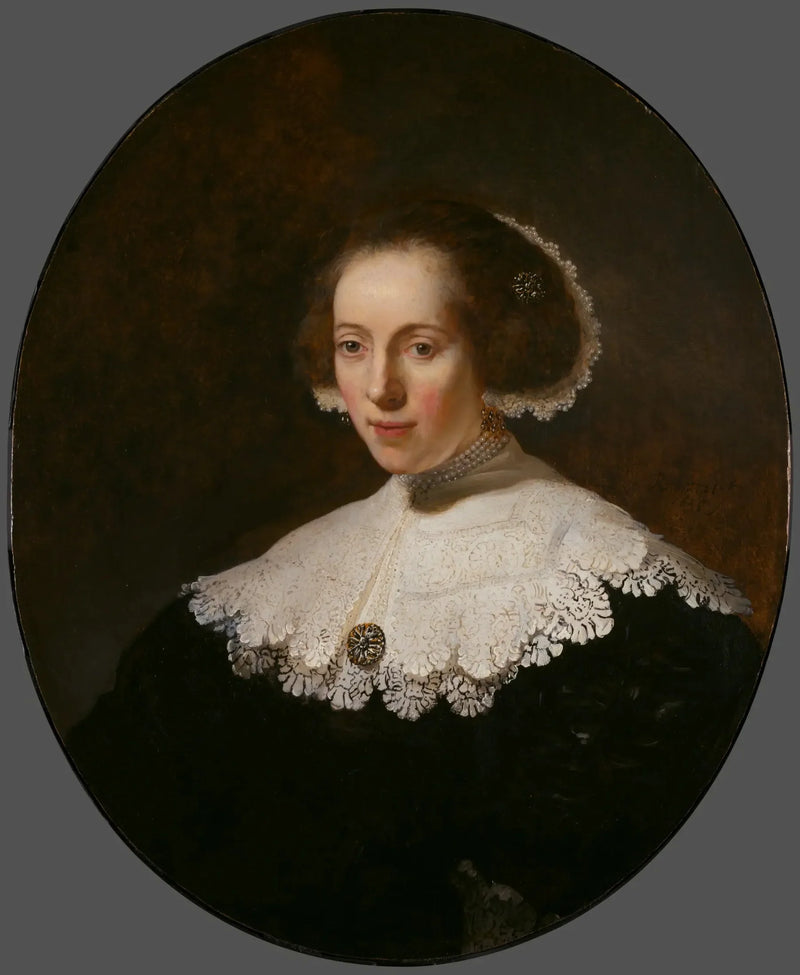 Retrato de una mujer - Rembrandt