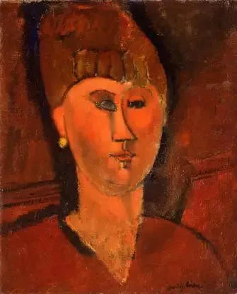 Retrato de una mujer rusa - Amedeo Modigliani