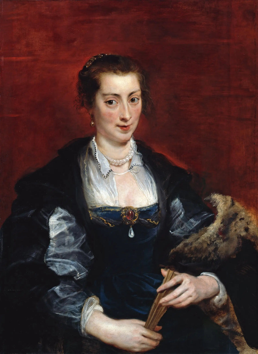 Retrato de una mujer, tradicionalmente identificada como Isabella Brant - Peter Paul Rubens