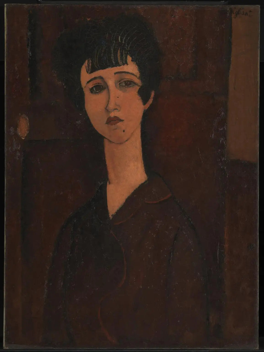 Retrato de una niña - Amedeo Modigliani