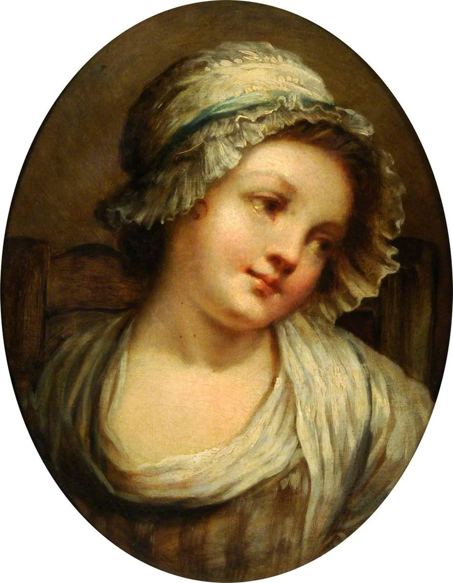 Retrato de una niña - Jean-Baptiste Greuze