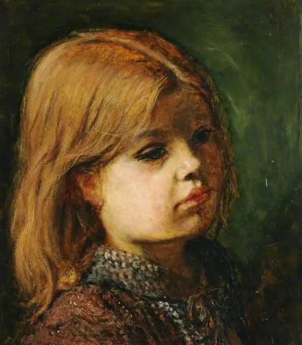 Retrato de una niña - John Everett Millais