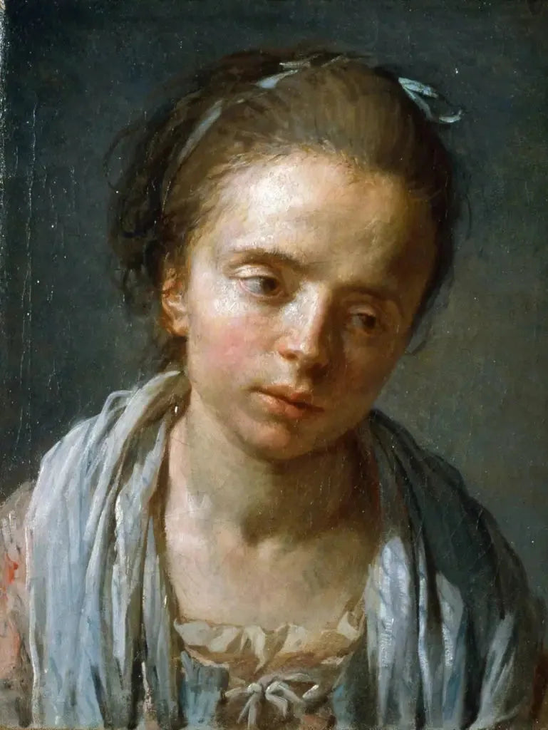 Retrato de una niña - Nicolas-Bernard Lepicié