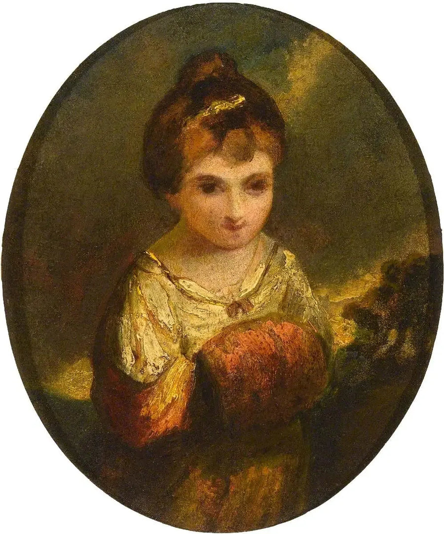 Retrato de una niña (quizás Theophila Palmer, 1757–1848) - Joshua Reynolds