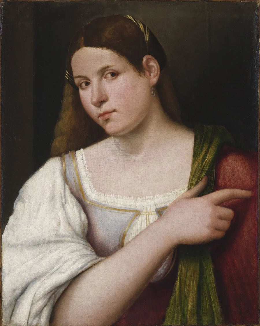 Retrato de una niña - Sebastiano del Piombo