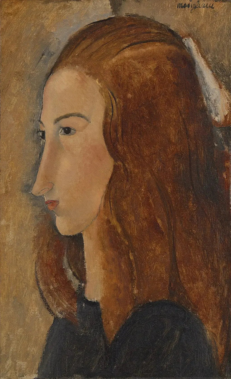 Retrato de una joven - Amedeo Modigliani