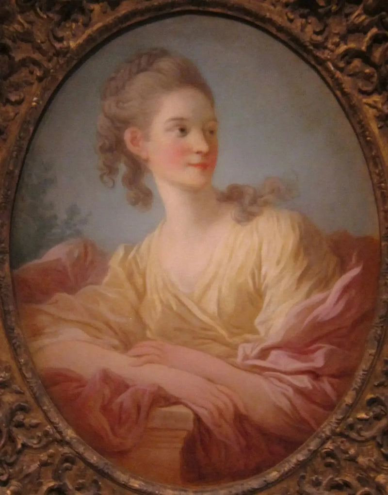 Retrato de una joven mujer, conocida como Gabrielle de Caraman, marquesa de la Fare - Jean-Honoré Fragonard