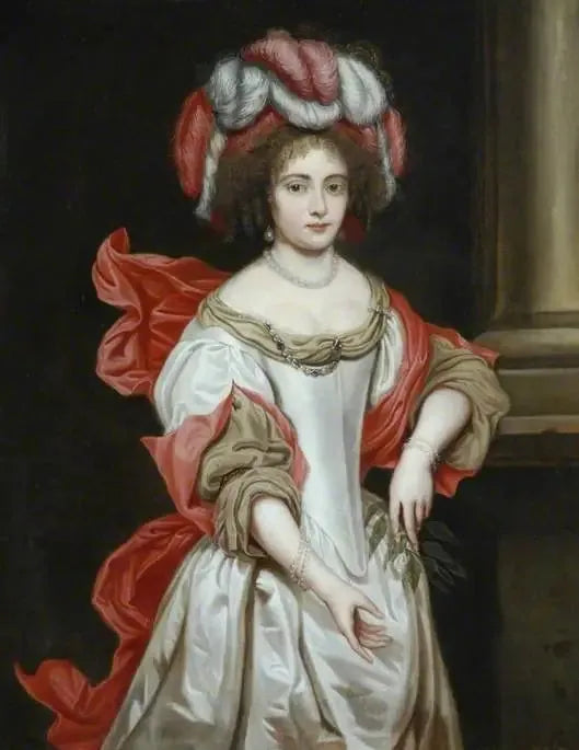 Retrato de una joven mujer, época de Luis XIV - Pierre Mignard