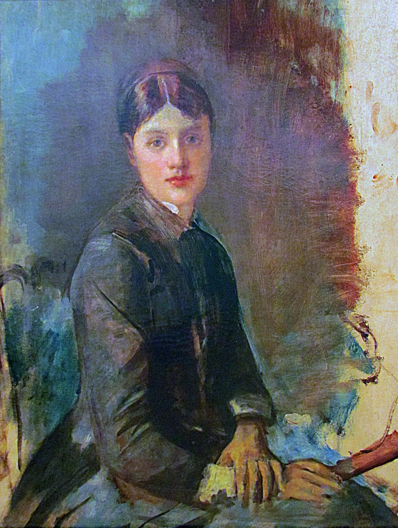 Retrato de una joven - Henri de Toulouse-Lautrec