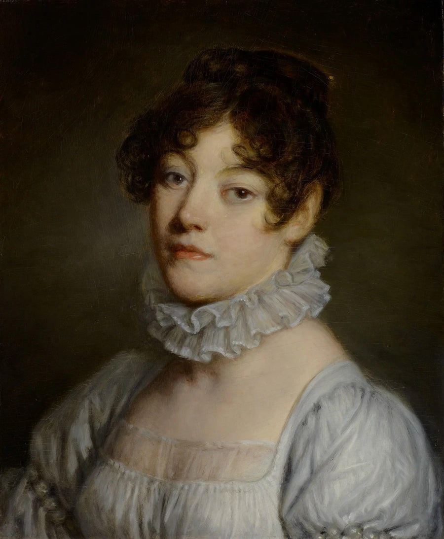 Retrato de una joven mujer - Jean-Baptiste Greuze
