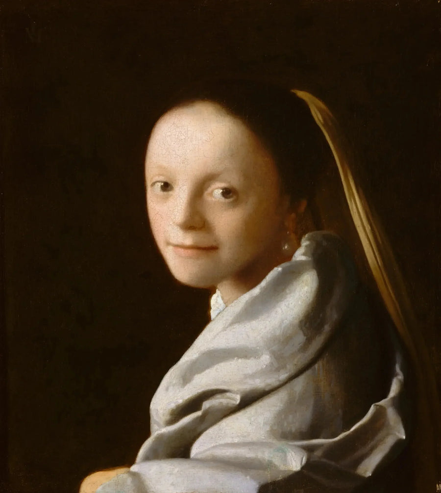 Retrato de una joven - Johannes Vermeer