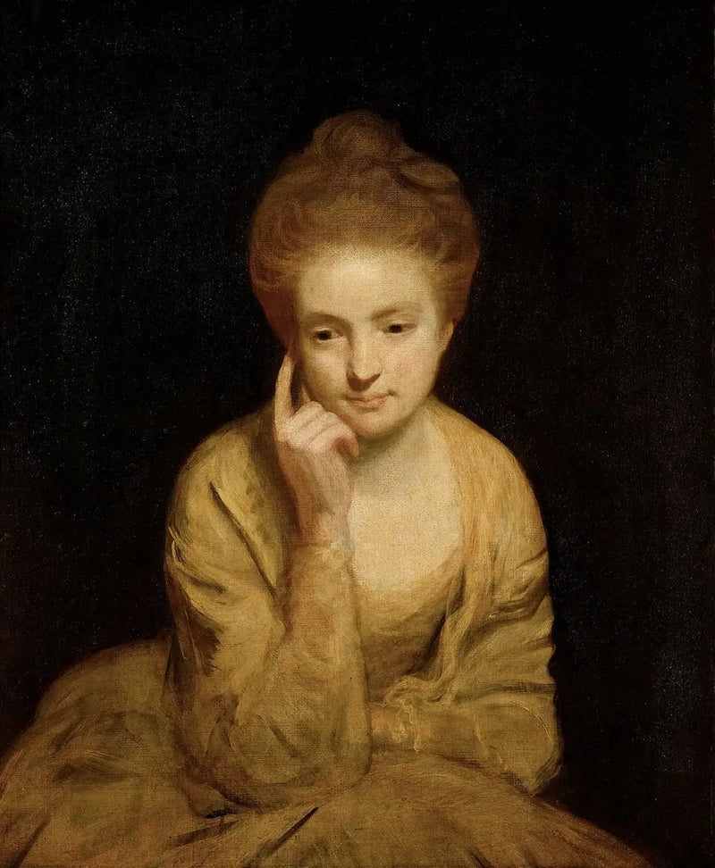 Retrato de una joven mujer - Joshua Reynolds