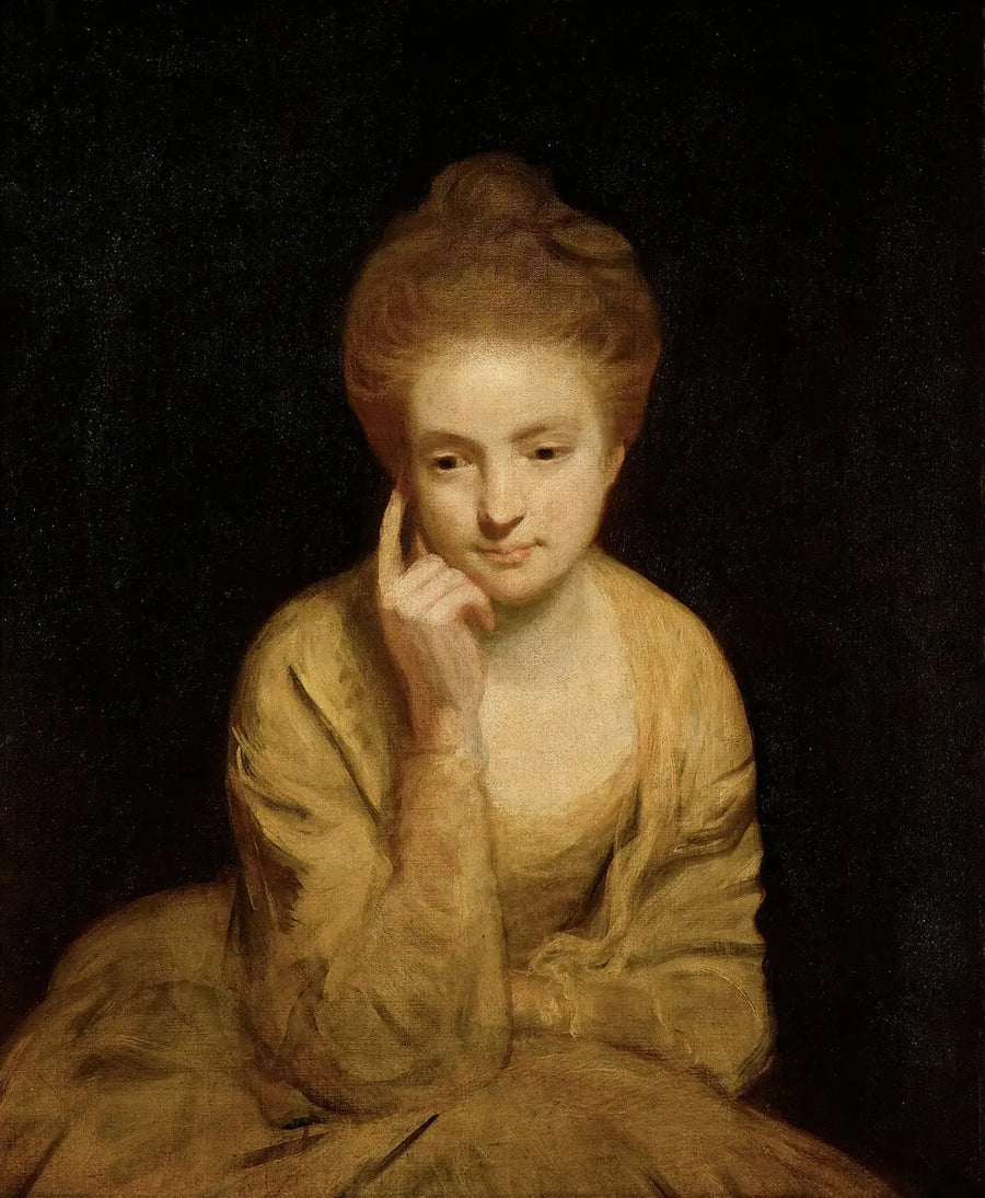 Retrato de una joven mujer - Joshua Reynolds